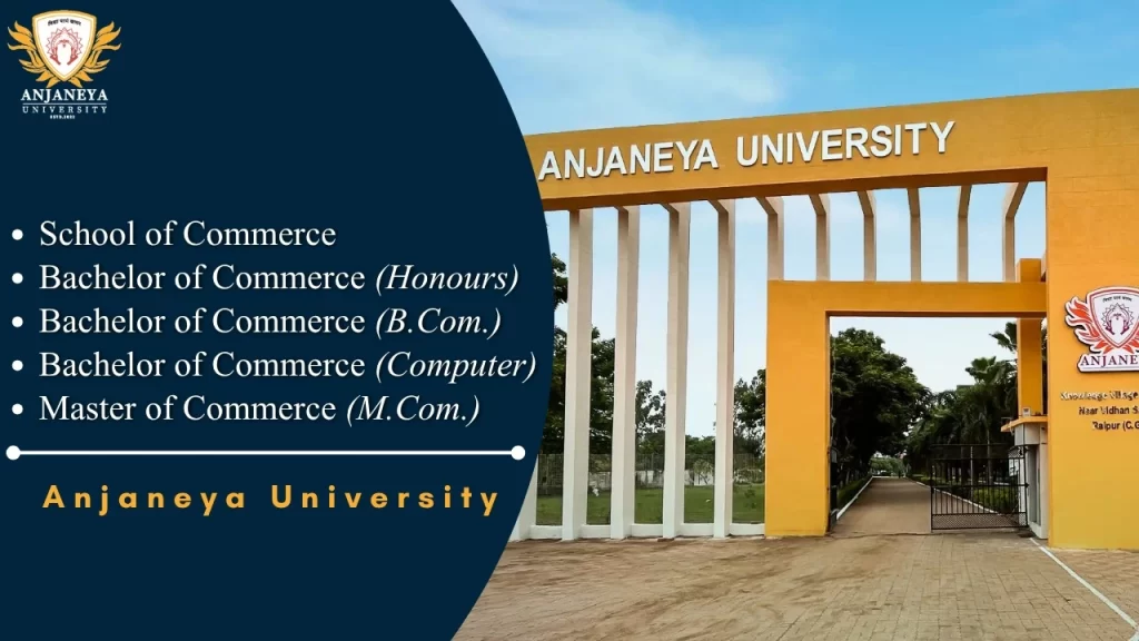 Anjaneya University - Best B.Com College in Raipur