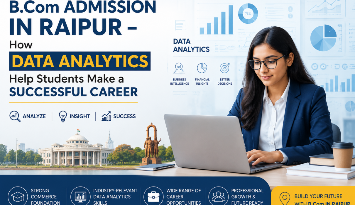 B.Com admission in Raipur