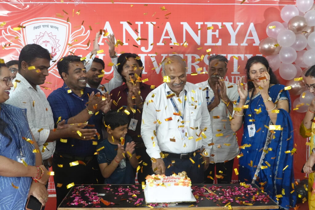 Teacher's Day Celebration at anjaneya unversity 